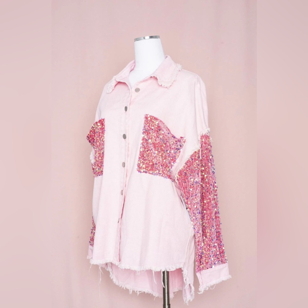 Sequin Shacket - image 1